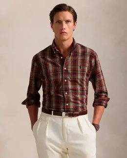 Polo Ralph Lauren: Рубашка стрейч 