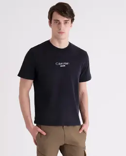 Calvin Klein Jeans: Чёрная футболка 