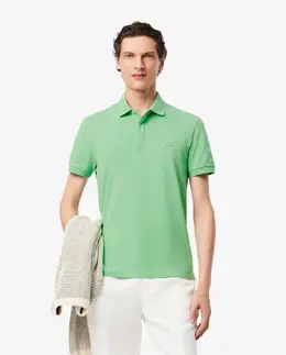 Lacoste: Зелёная рубашка 
