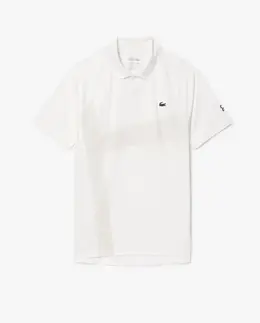 Lacoste: Белая рубашка  Djokovic