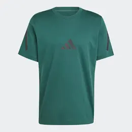 Adidas: Зелёная футболка 