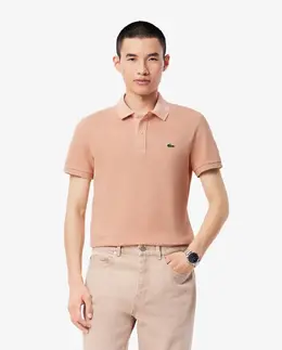Lacoste: Бежевая рубашка 
