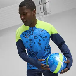 PUMA: Синяя футболка 