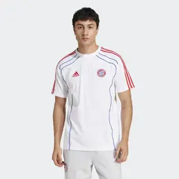 Adidas: Белая футболка 