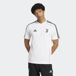Adidas: Белая футболка 