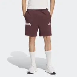Adidas: Красные шорты 