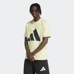 Adidas: Жёлтая футболка  Essentials