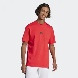 Adidas: Красная футболка  Essentials