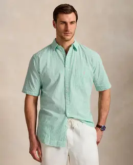 Polo Ralph Lauren: Зелёная рубашка 