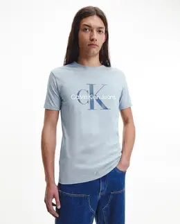 Calvin Klein Jeans: Синяя футболка 