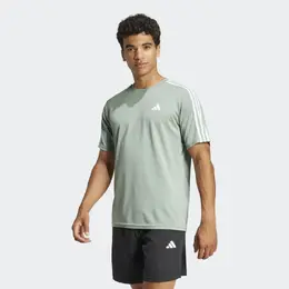 Adidas: Зелёная футболка  Essentials