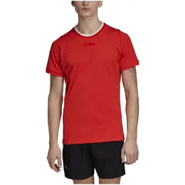 Adidas: Красная рубашка 