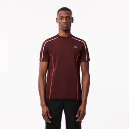 Lacoste: Коричневая рубашка 