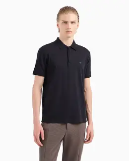 Emporio Armani: Тёмная рубашка 