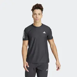 Adidas: Чёрная футболка 