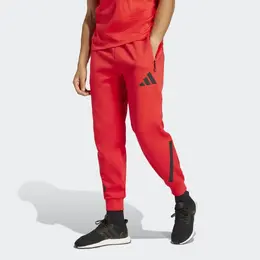 Adidas: Красные брюки 