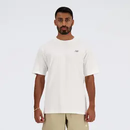 New Balance: Белая футболка 