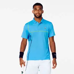 Lacoste: Синее поло 