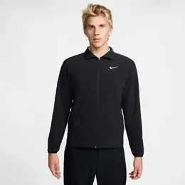 Nike: Чёрная куртка 