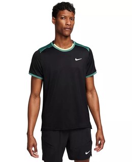 Nike: Чёрная футболка  Dri FIT