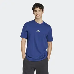 Adidas: Синяя футболка  Essentials