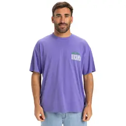 Quiksilver: Фиолетовая футболка 