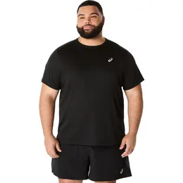 Asics: Чёрная футболка  Core