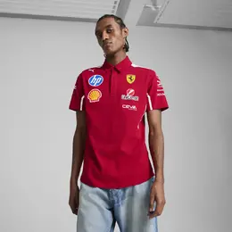 PUMA: Красная рубашка  Ferrari
