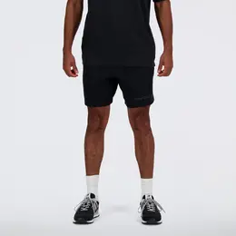 New Balance: Чёрные шорты 