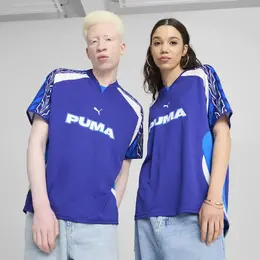 PUMA: Синяя майка 