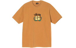 Stussy: Жёлтая футболка 