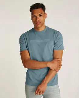 Calvin Klein: Синяя футболка 