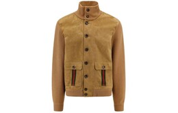 Gucci: Жёлтая куртка 