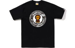 A BATHING APE: Чёрная футболка 