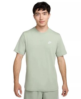 Nike: Зелёная футболка  Sportswear Club