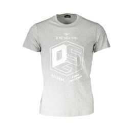 Diesel: Коричневая футболка 