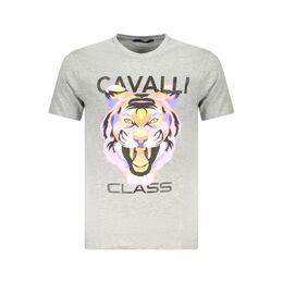 cavalli CLASS: Серая футболка 