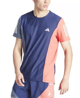 Adidas: Синяя футболка 
