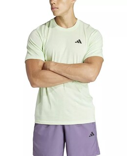 Adidas: Зелёная футболка  Essentials