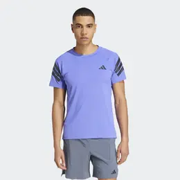 Adidas: Синяя футболка 