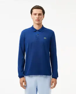 Lacoste: Синяя рубашка 