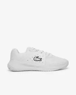 Lacoste: Белые кроссовки 