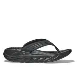 HOKA: Чёрные сандалии 