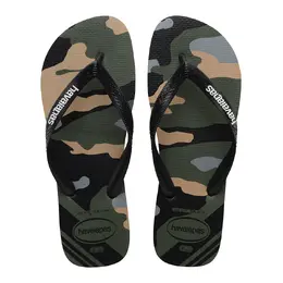 Havaianas: Шлёпанцы цвета хаки 