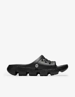 Cole Haan: Чёрные шлёпанцы 