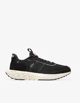 Cole Haan: Чёрные кроссовки 