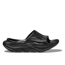 HOKA: Чёрные сандалии 