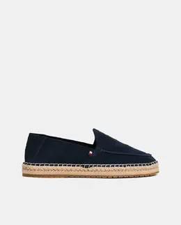 Tommy Hilfiger: Тёмные мокасины 