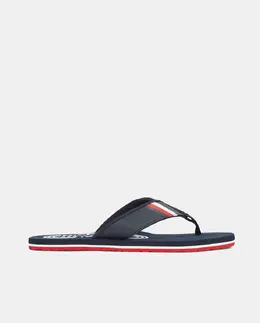 Tommy Hilfiger: Синие шлёпанцы 