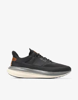 Cole Haan: Чёрные кроссовки 